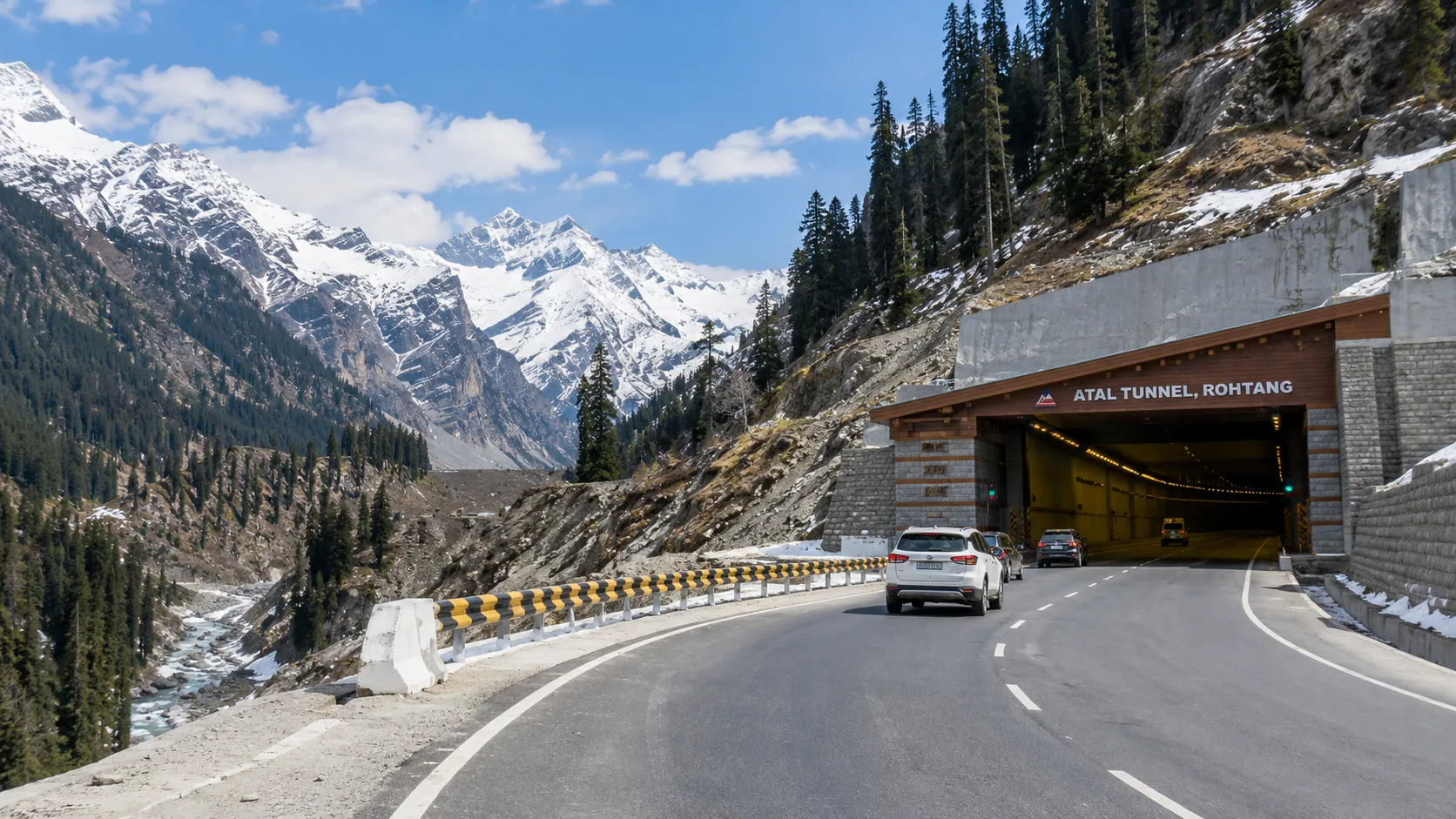 03 Atal Tunnel Mountain Road