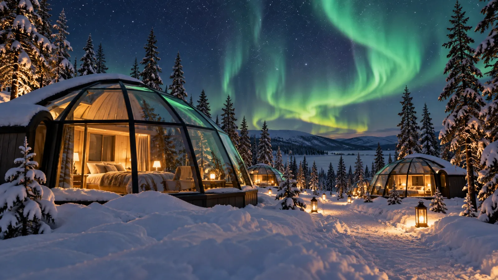 Glass Igloo & Aurora Stay