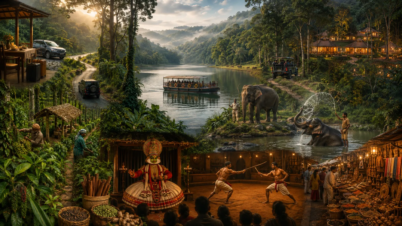 Thekkady & Periyar Travel Guide
